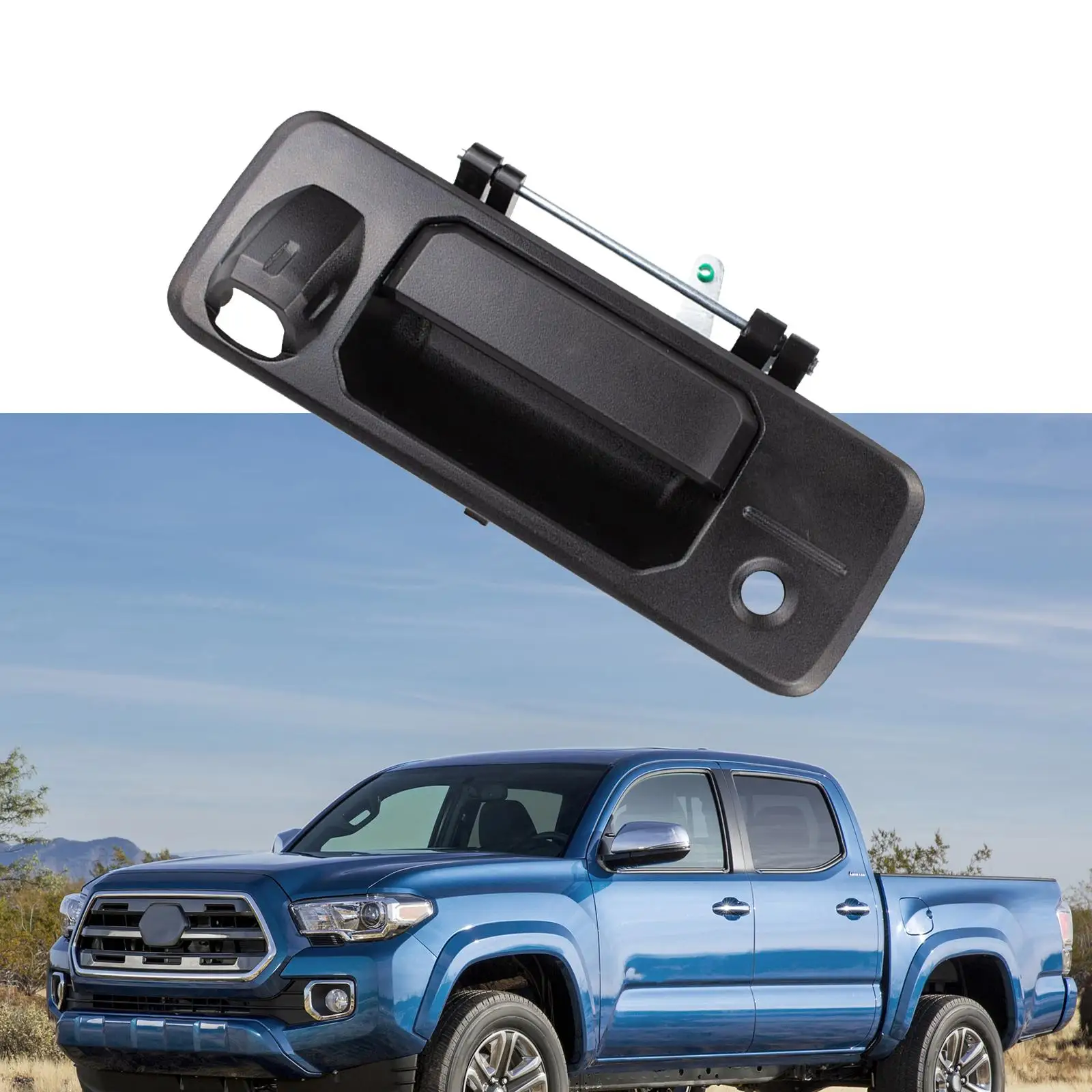 Tailgate Handle Latch Rear Liftgate Handle for Toyota Tundra 2014-2021
