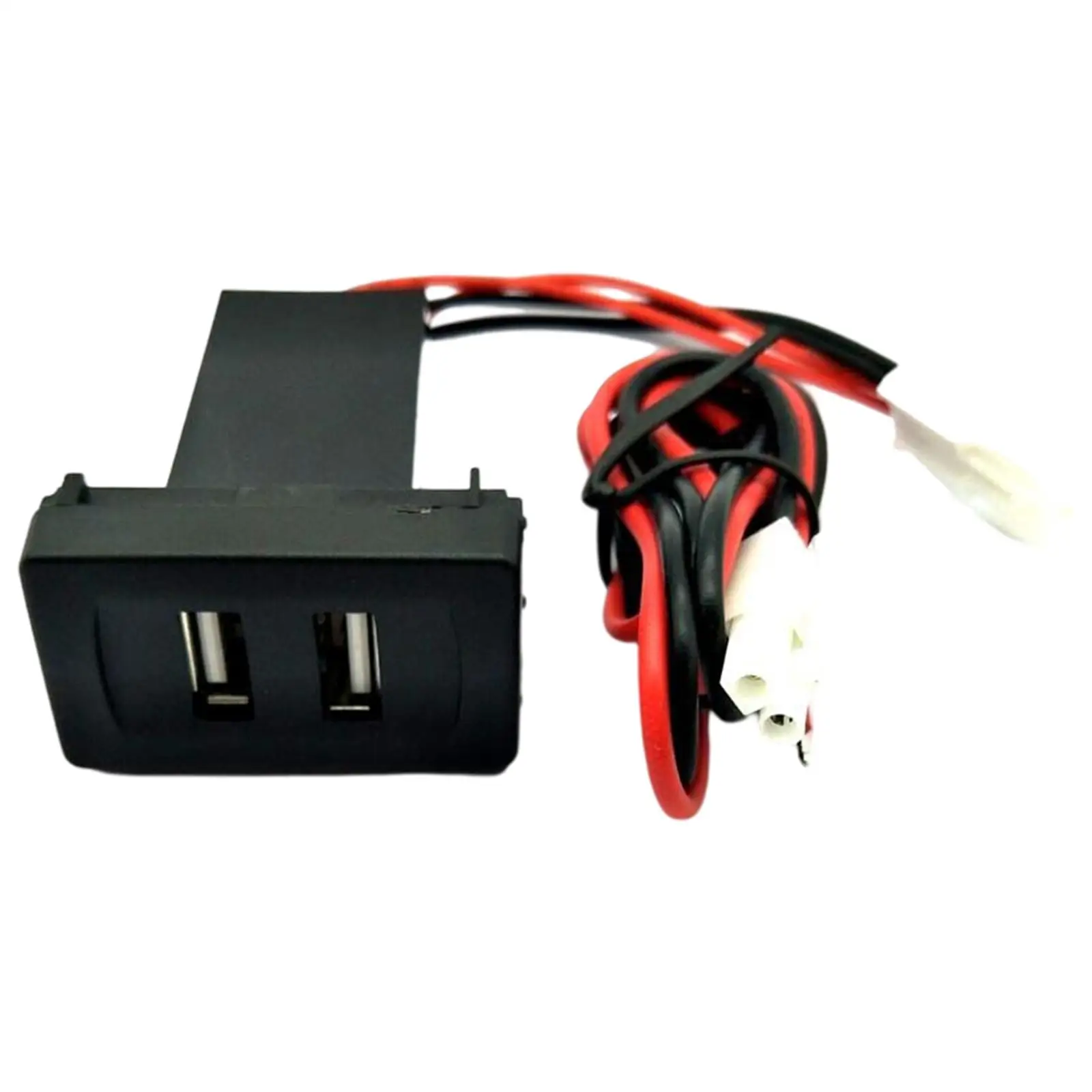 Auto Car Charger Dual Port USB Fast Charge Repair Part Wiring for vw T4