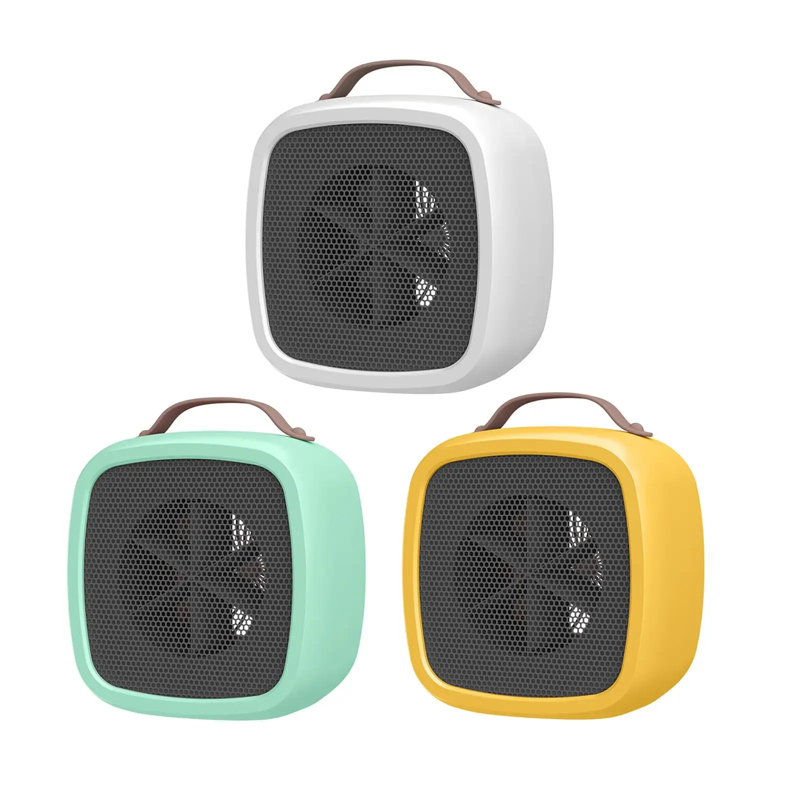 Portable Electric Heater Low Noise Warm Heating Fan 500W Gears Setting Winter Air Conditioner for Desktop Office Bedroom