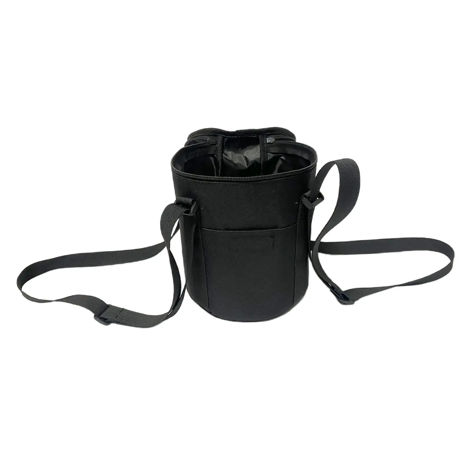 Tabletop Fire Pit Bag Adjustable Shoulder Straps Fire Pit Storage Bag 7.5``x7.5``x7.9`` Portable for Outdoor Camping RV Travel