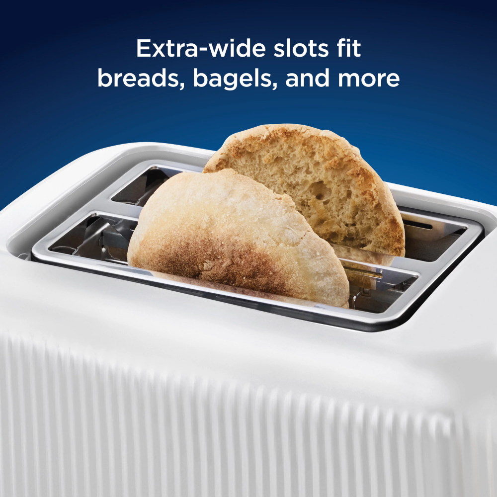 Title 5, toaster2-Slice Toaster with Extra-Wide Slots, W...