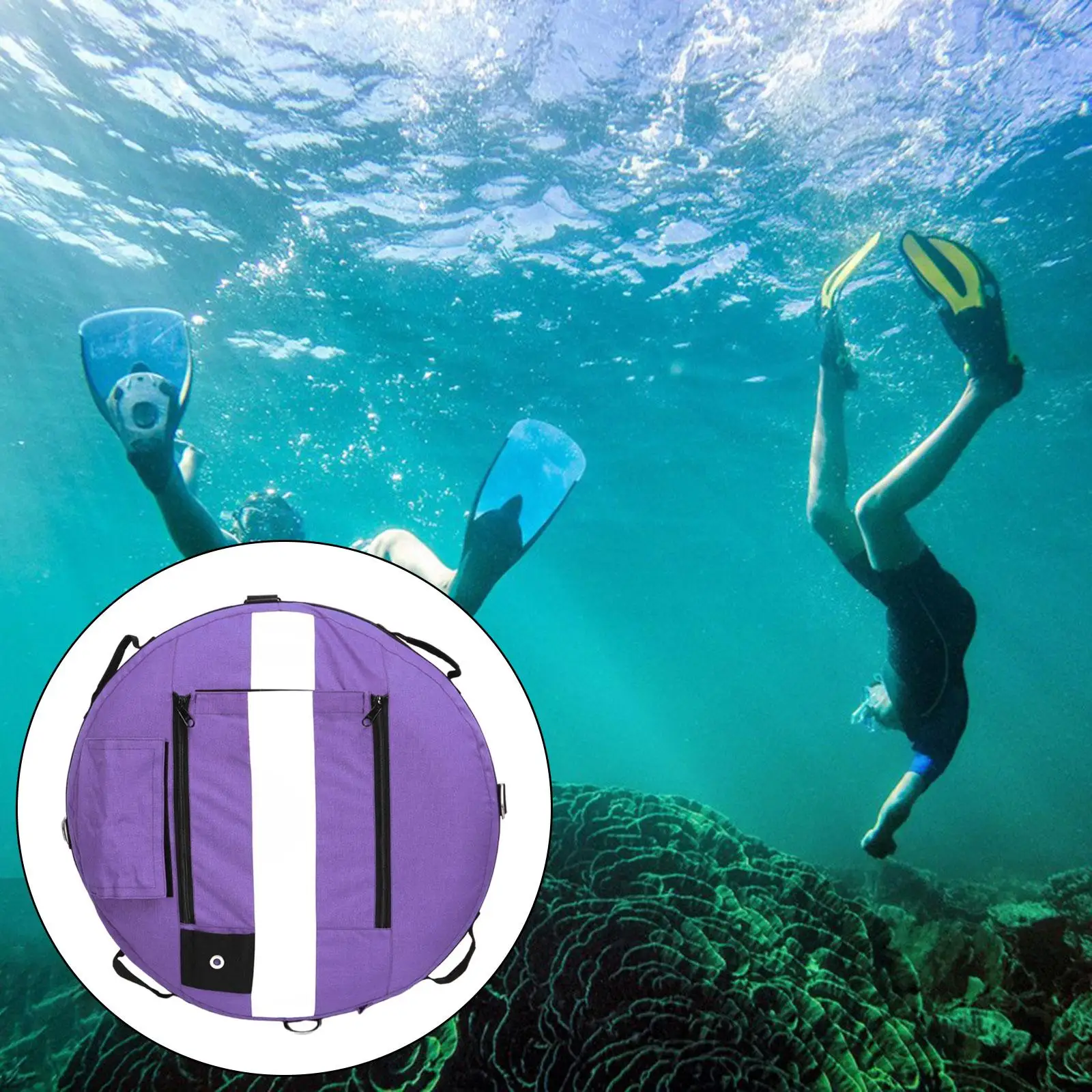 Freediving Buoy Float, Open Water Diver Inflation, Free Diving Surface Float