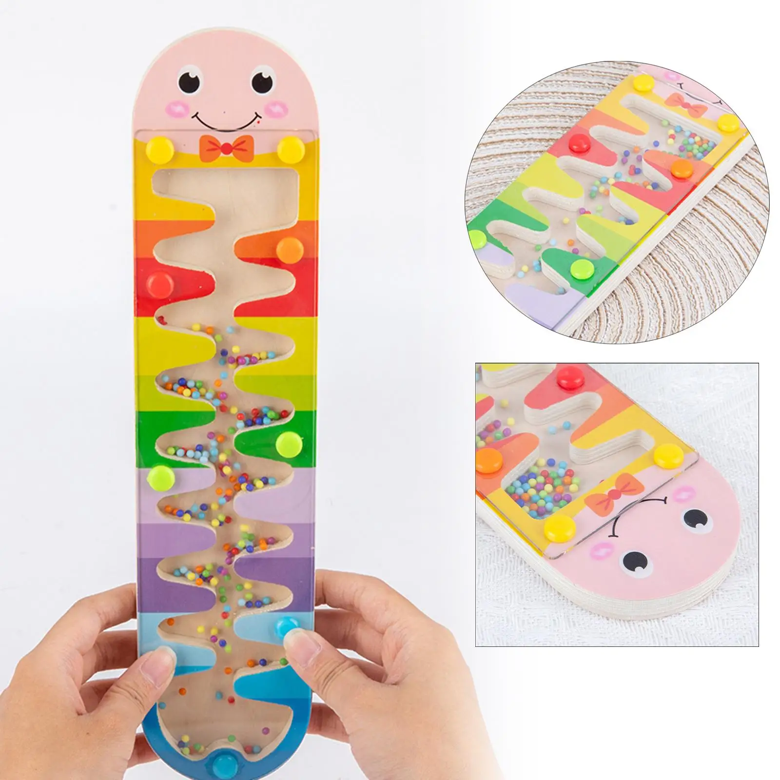 Rattle Tube Rain Stick for Girls and Boys, Rain Stick Shaker Rainstick Rainmaker Toy Music Sensory Toys for 1-2 Ages