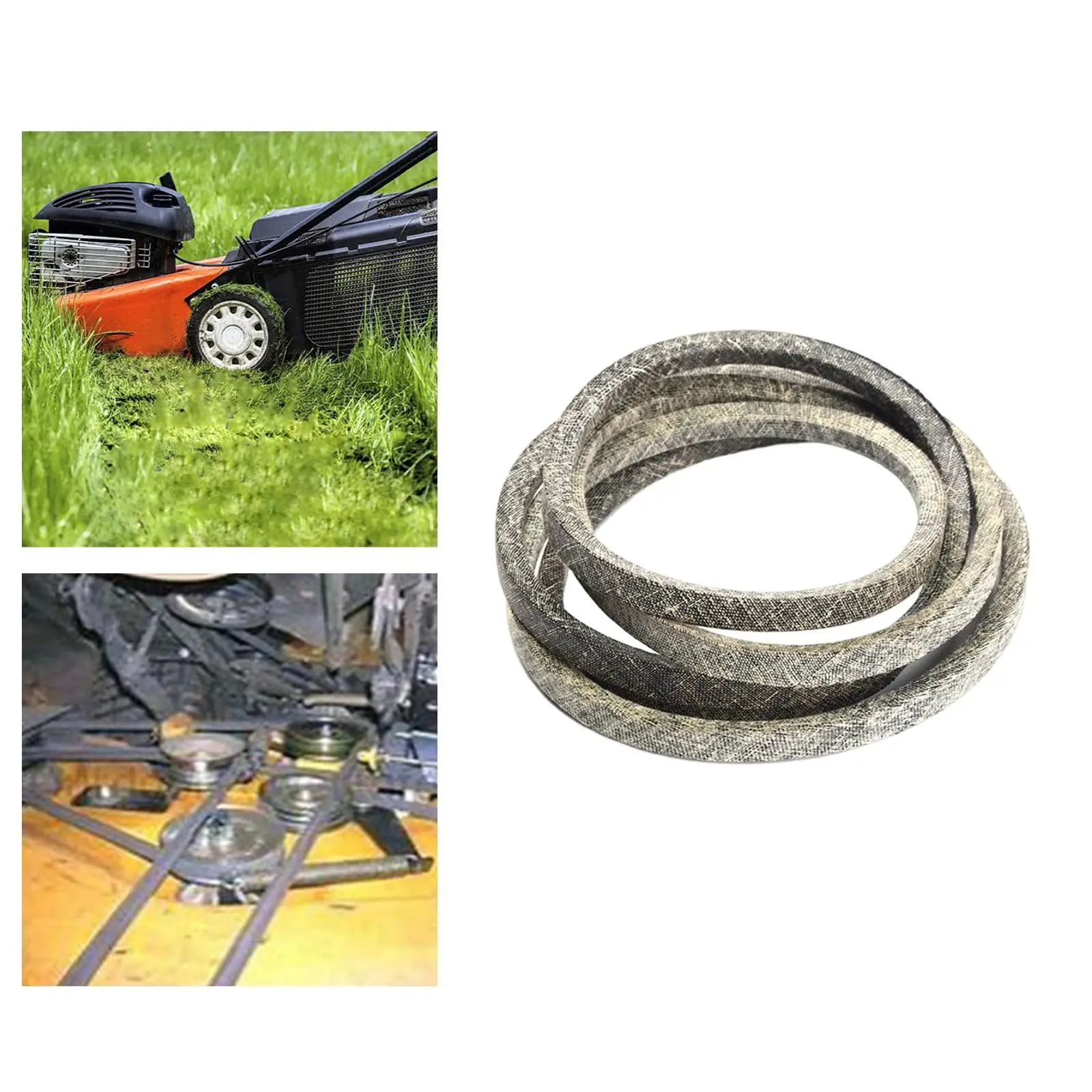 Durable Mower Belt 1/2x95inch Belt Drive Belt Deck Belt for Lawn Mower Mower Accs