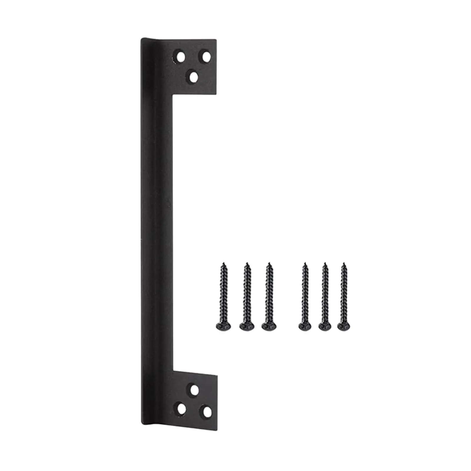 Door Latch Guard Plate, Outswing Door Security Protector Reversible Protect against Forced Entry, Latch Protect Cover