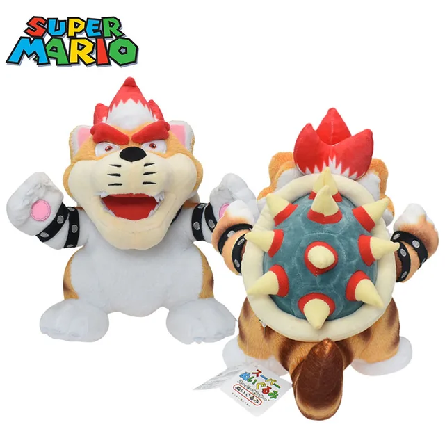 29cm Anime Game Super Mario Cat Bowser Cosplay Plush Pillow Doll Toy  Accessories Prop - Action Figures - AliExpress