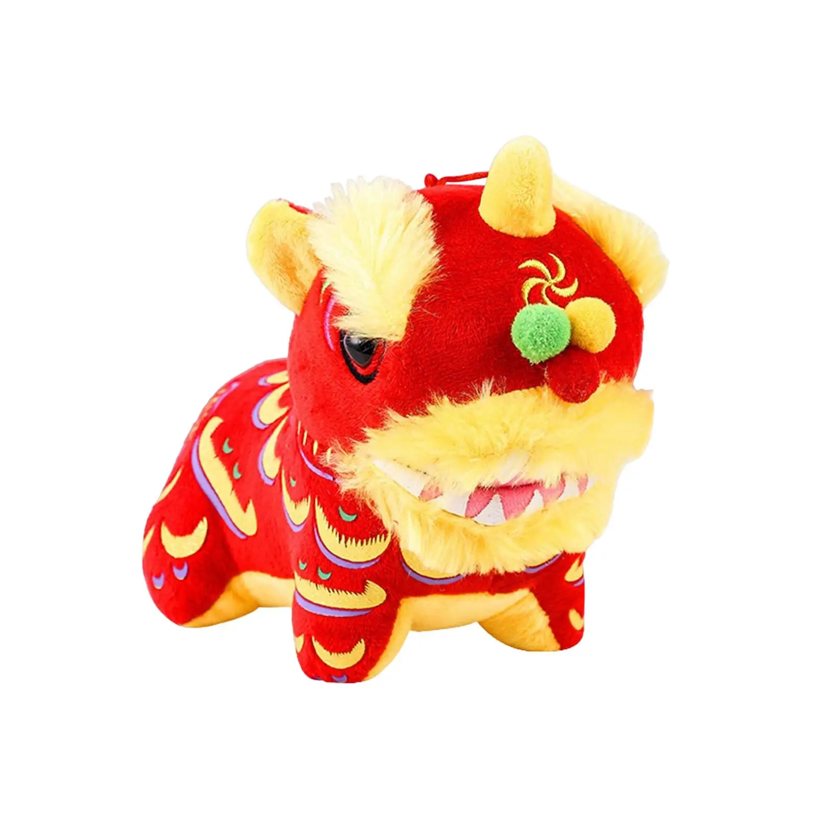 Lovely Plush Toy Sofa Pillow Birthday Gift Collectible Comfortable Chinese Traditional for Trucks spring Festival Office
