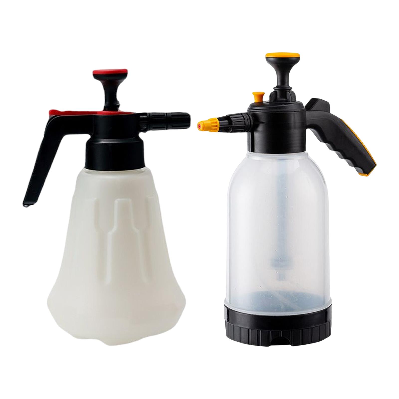 Durable Manual Foam Sprayer with 3 Sprinkler Heads Kettle Equipment Practical Kit Convenient Pump for House Cleaning Plant