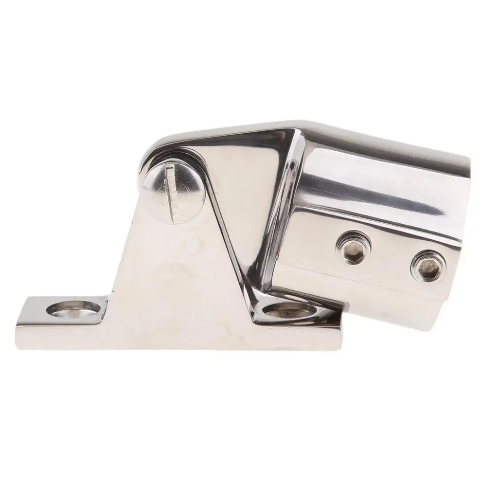 25mm Bimini Top Eye End Stainless Steel Deck Hinge Fitting Hardware