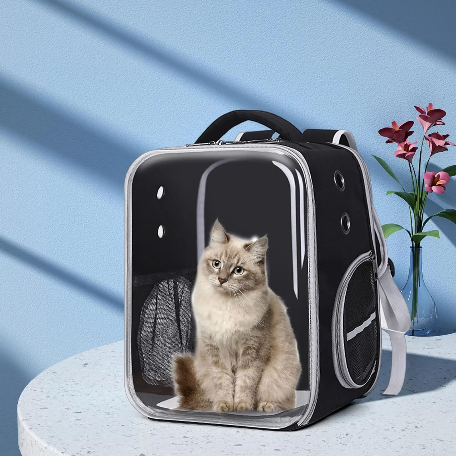 Cat Carrier Bag Oxford Cloth Handbag for Travel Strolling Walking Outdoor Activities