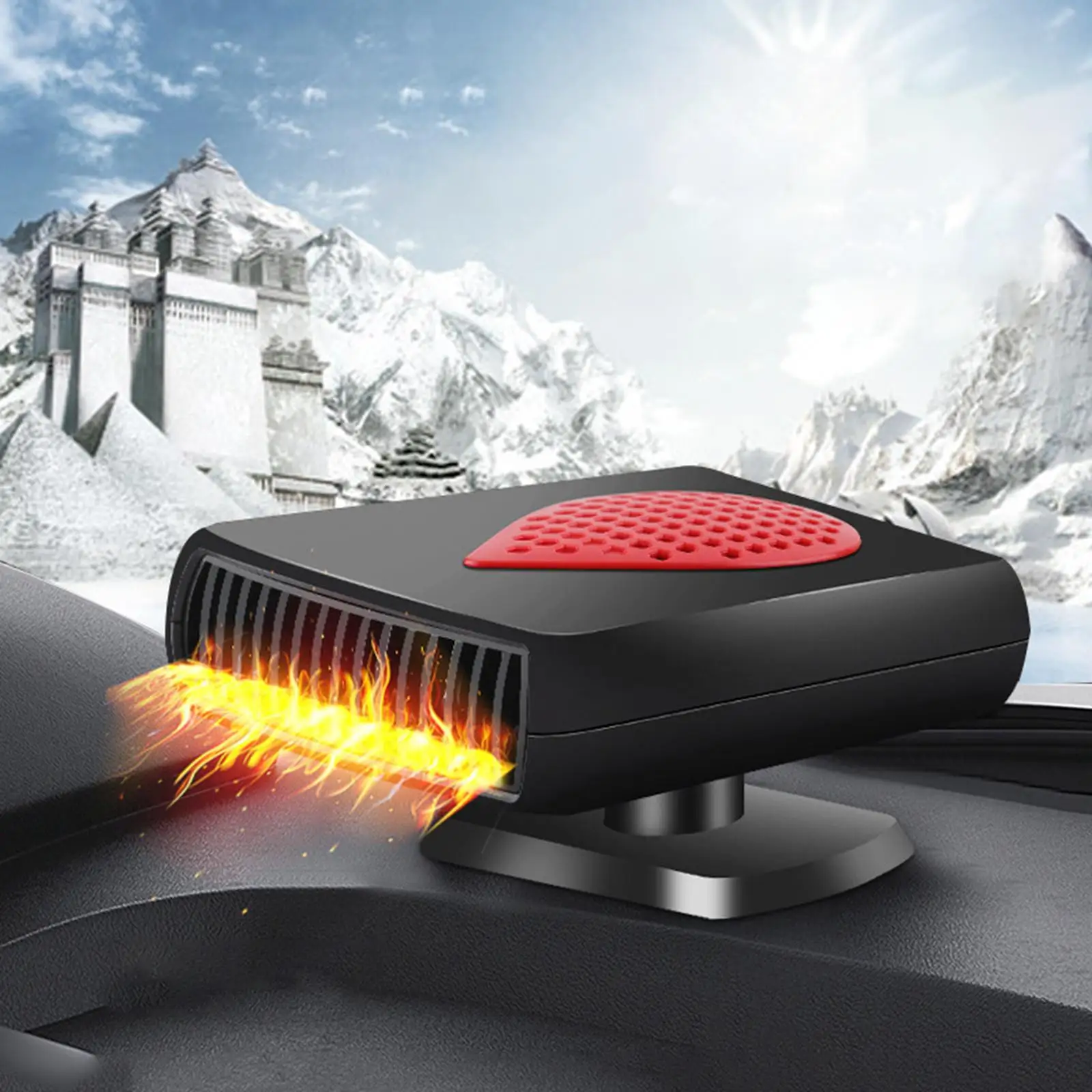 Windshield Car Heater 12V/24 for , Camping and Caravanning Quick Install easy to use Durable  Saving
