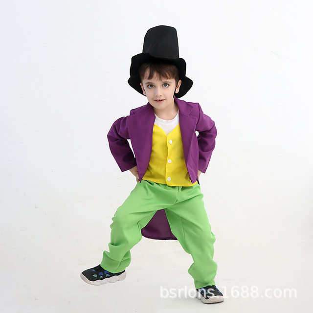 Film Charlie and The Chocolate Factory Willy Wonka costumi Cosplay Set  completo per le donne gioco di ruolo vestito di carnevale di Halloween -  AliExpress