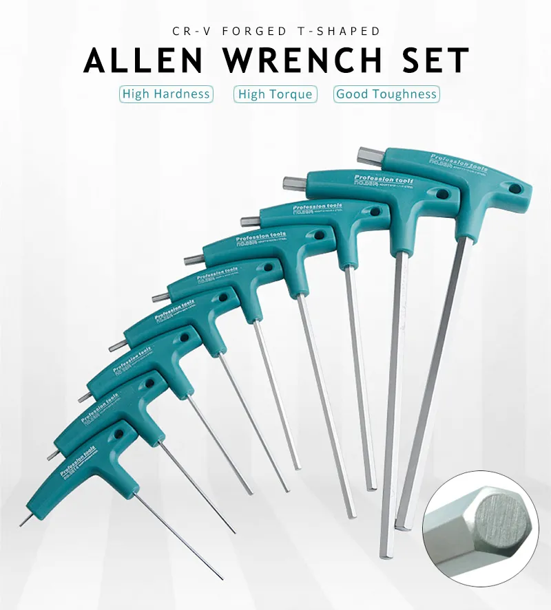 Title 1, 6/9 Pcs Allen Schlüssel Wrench Set Hexagon Schr...