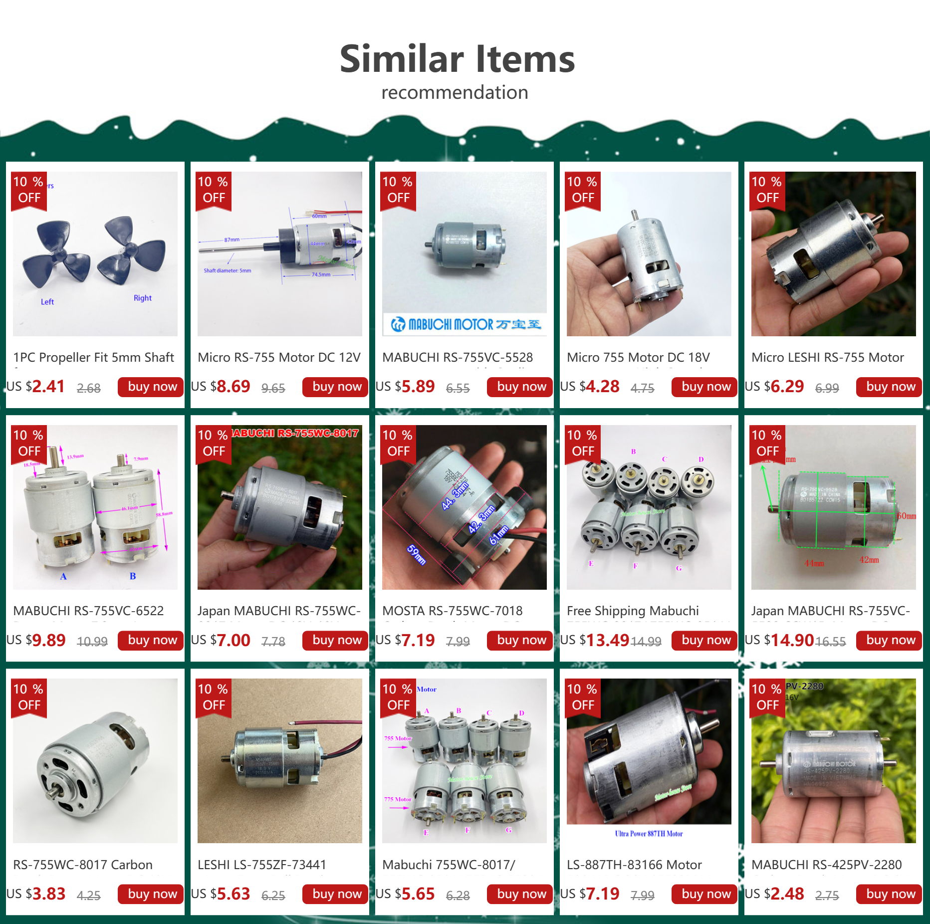 equipamentos e utensílios elétricos