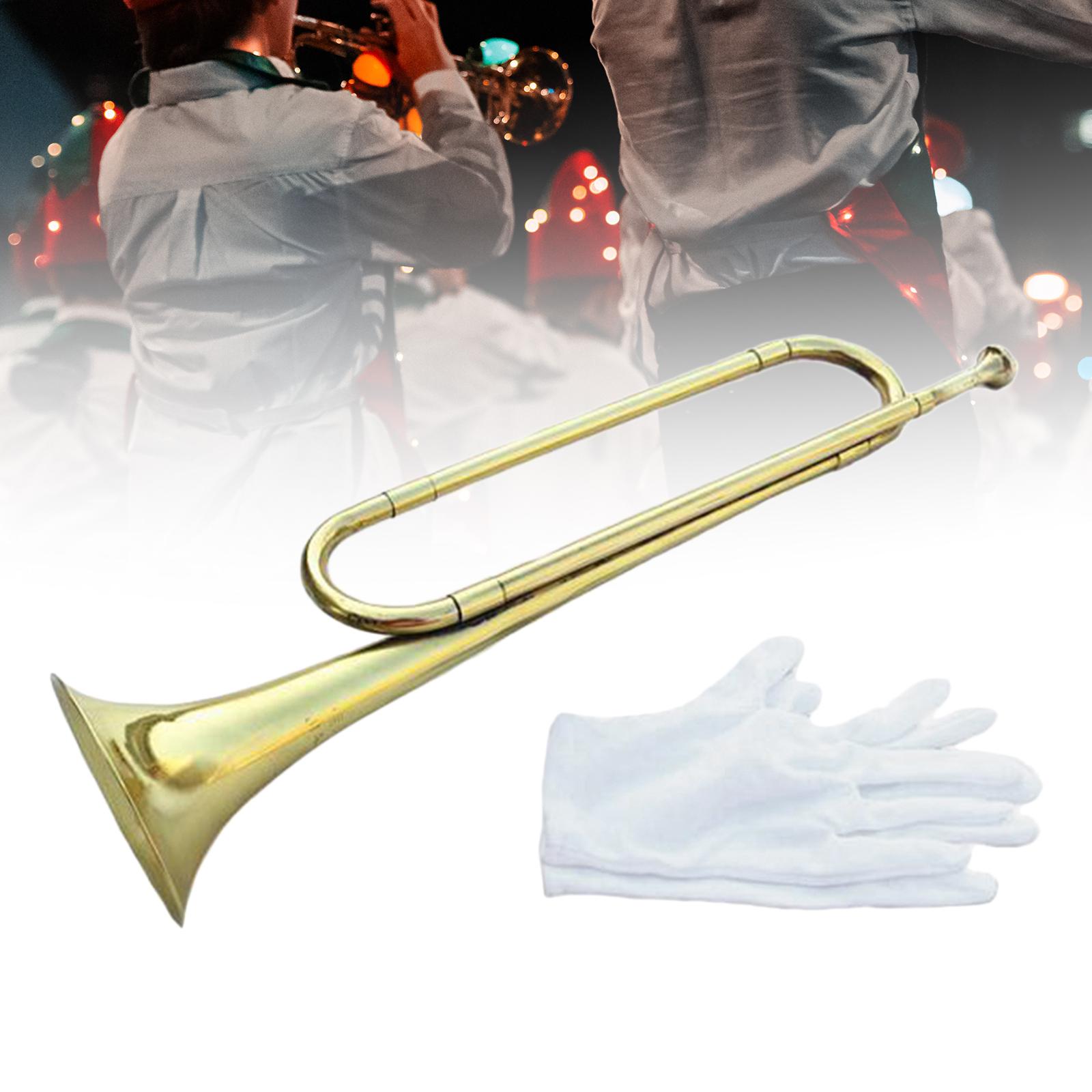 Title 6, BB Bugle avec gants, Instrument de musique, tro...