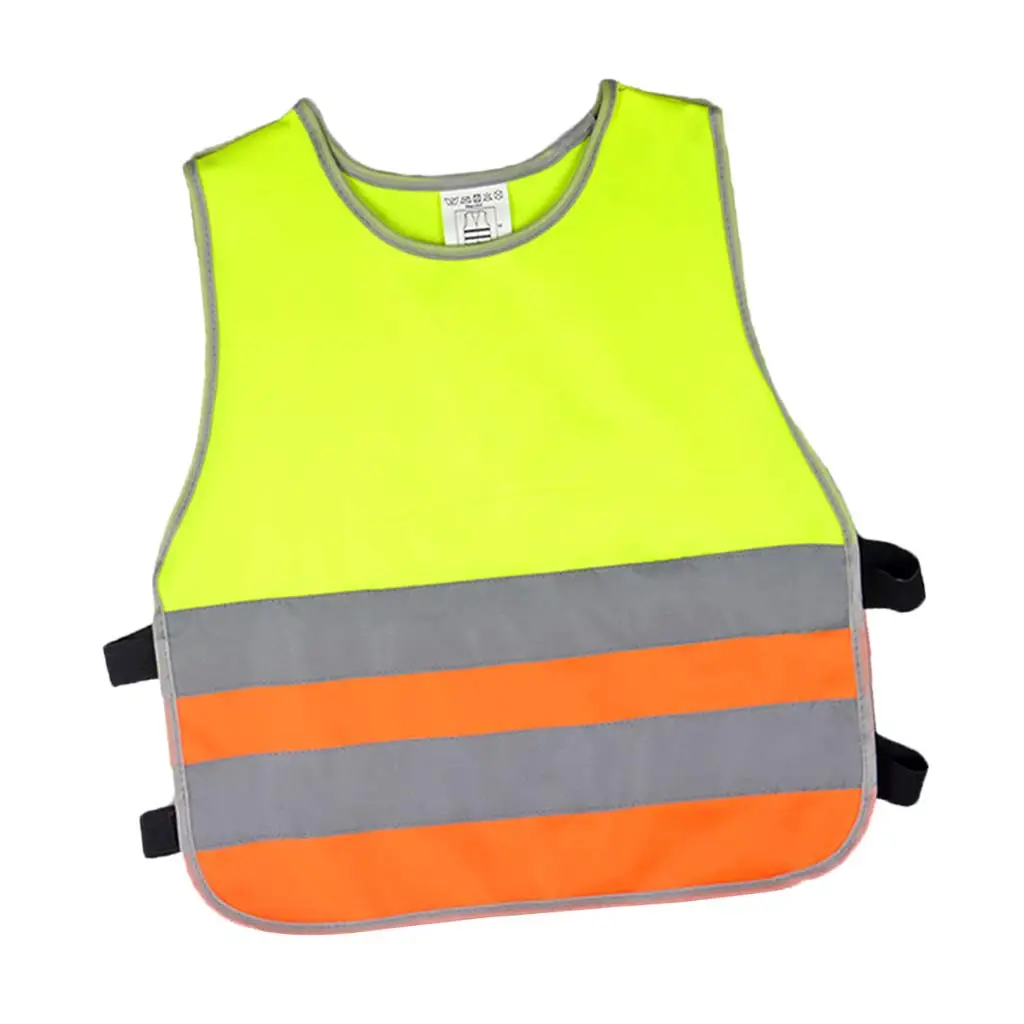 Kids Reflective Vest Jacket with Reflective Strips Children Outdoor