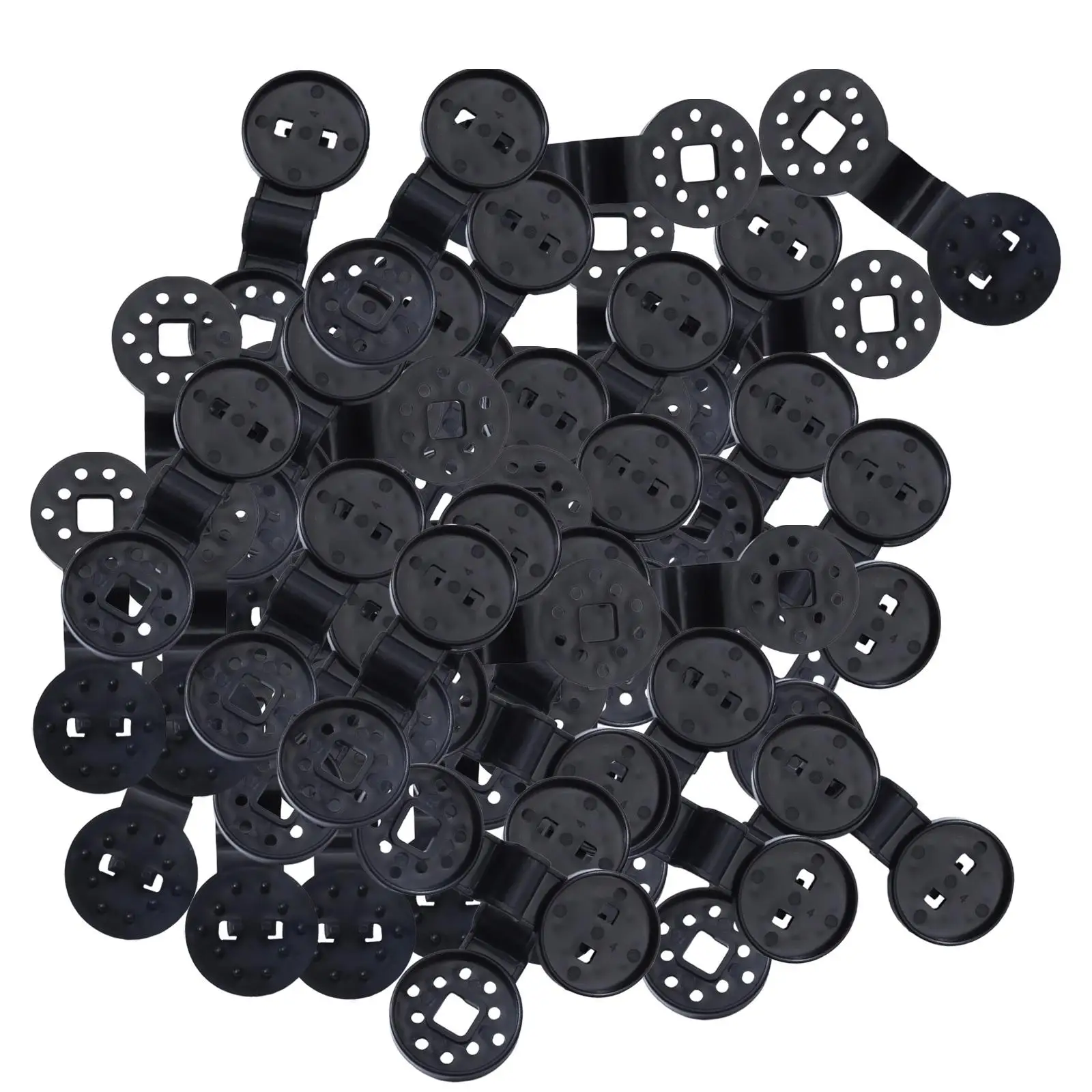 50Pcs Shade Net Clips Sunshade Clips Shade Fabric Clips Heavy Duty Fixing Buckle for Garden Birds Net Cover Greenhouse Yard