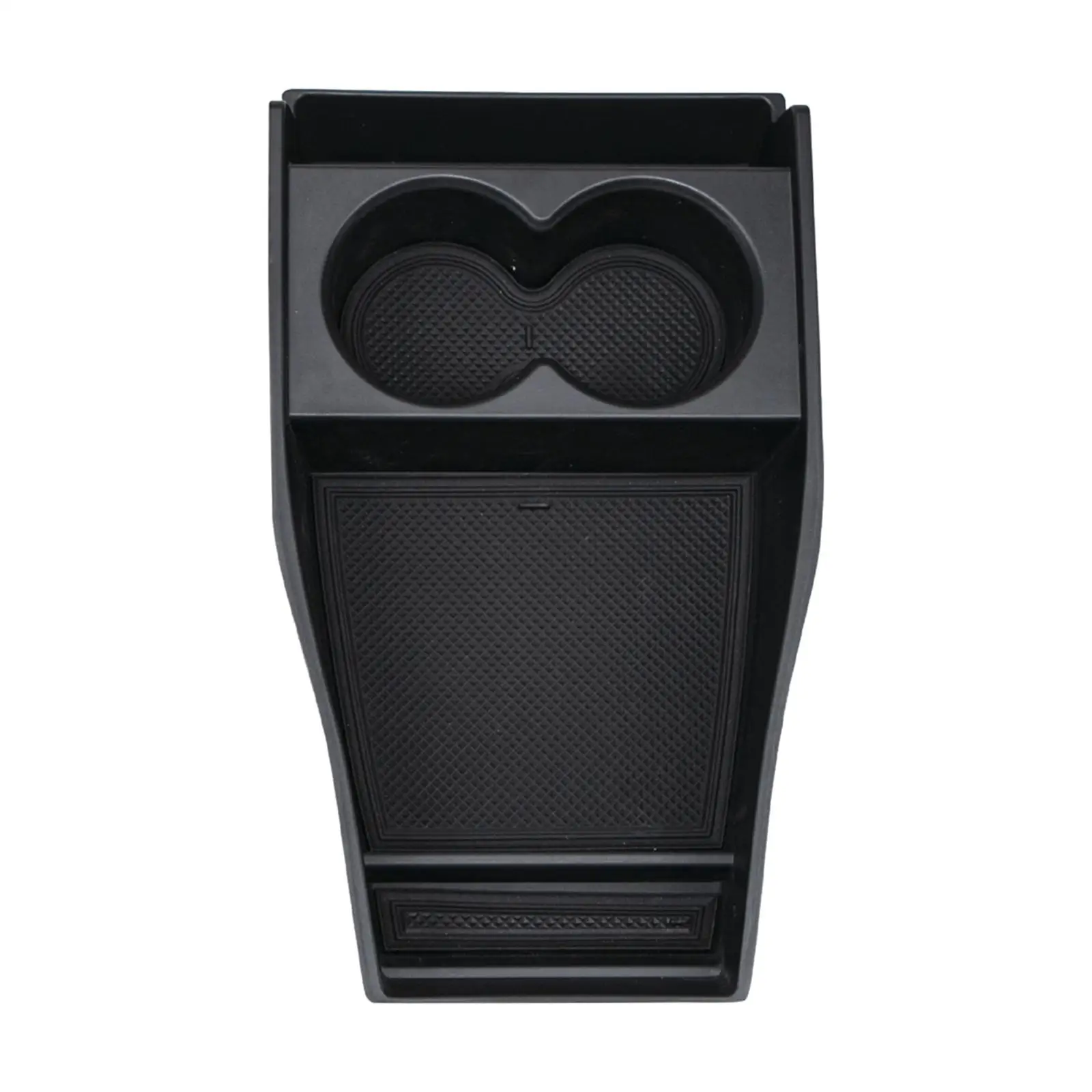 Center Console Cup Holder Easy Installation Center Console Storage Box Portable Drinks Holder Sturdy for Vehicle Fittings