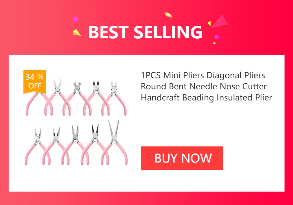 1Pcs Multi-functional Manual Pliers Oblique Mouth Pointed Scissors Pliers For DIY Making Mini Jewelry Tools Supplies Wholesale