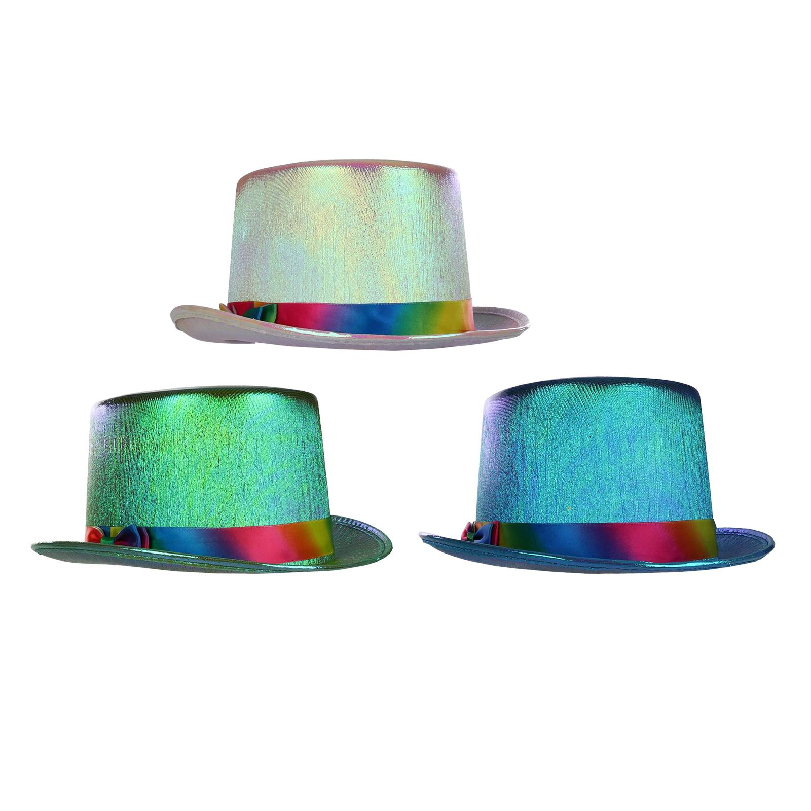 Panama Jazz Top Hat Decor Dress up Unisex Party Gentleman Jazz Cap for Photo Props