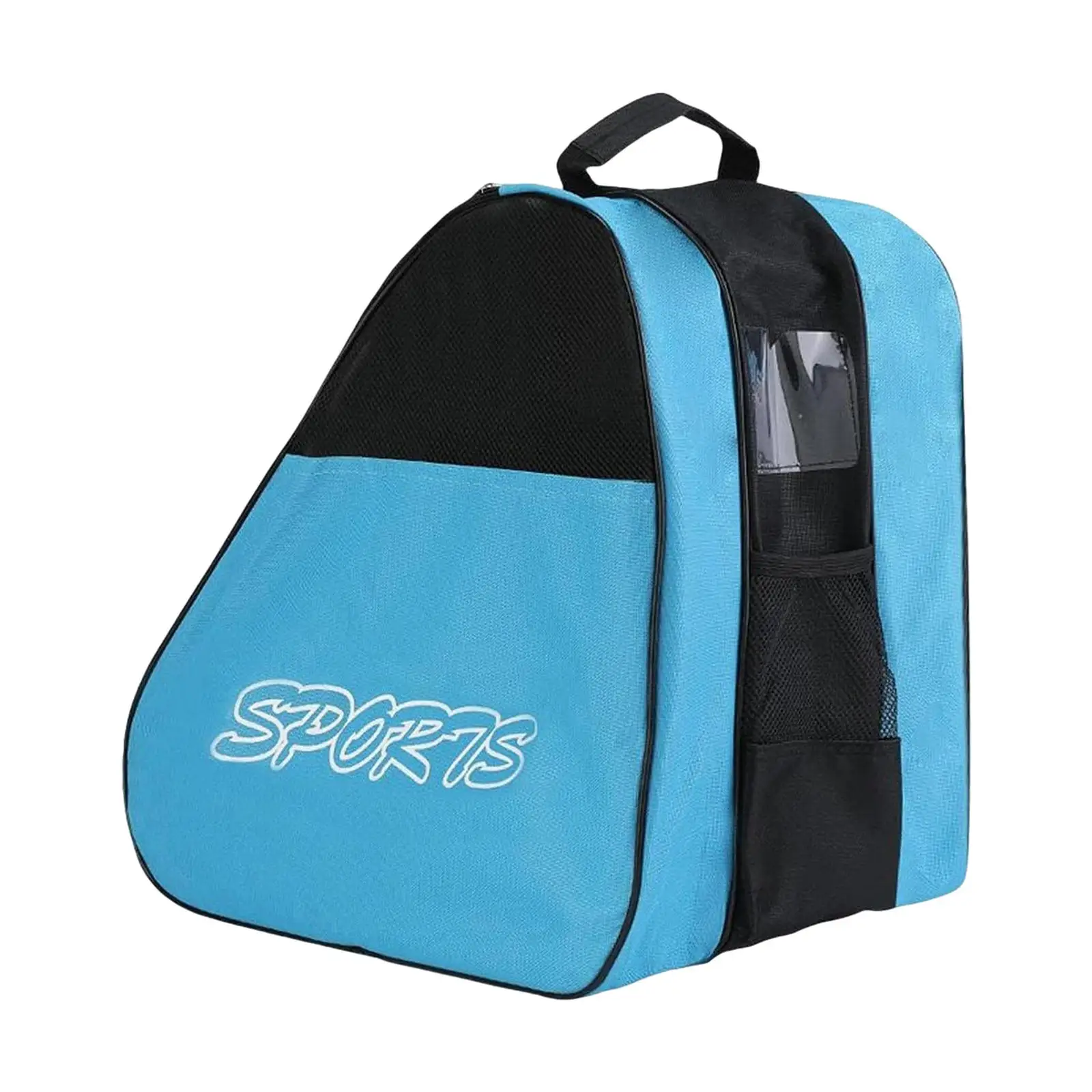 Roller Skates Bag Breathable Large Capacity Adjustable Strap Skating Handbag for Ice Hockey Skate Inline Skates Figure Skates