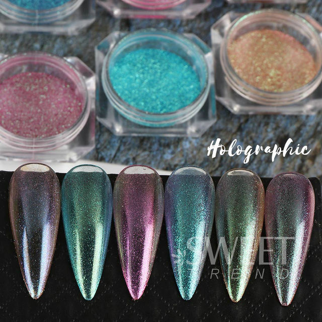 Gorgeous Reflective Glitter Powder For Nails Sparkly Dazzling