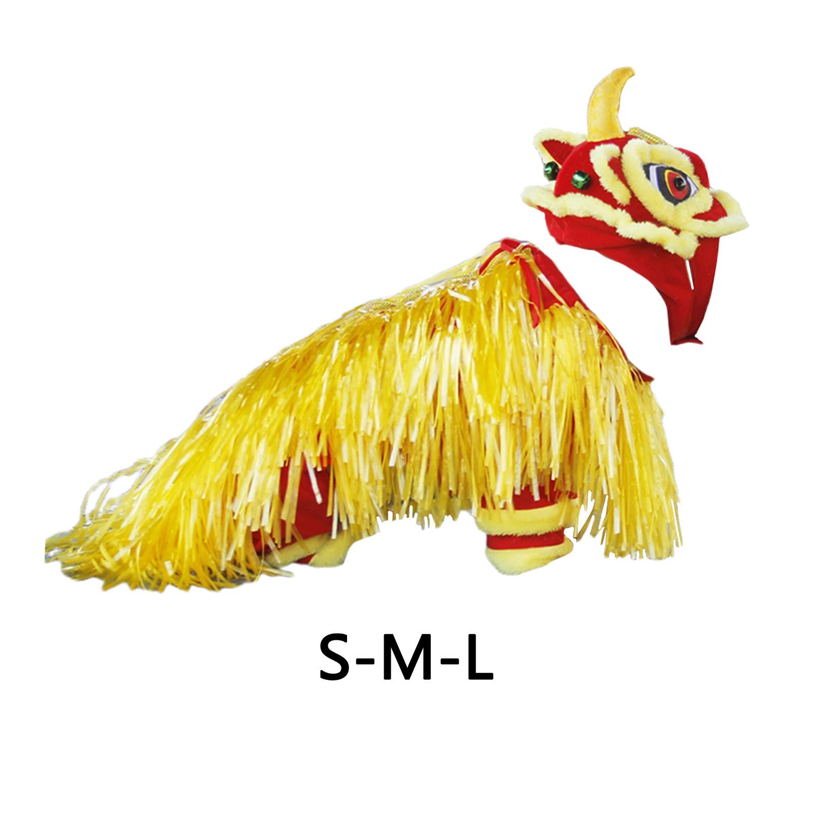 Funny Cute Pet Cat Costume Lion Costume For Cat Dog Halloween Christmas Clothes Fancy Dress Party Pet Clothes Cosplay New Year