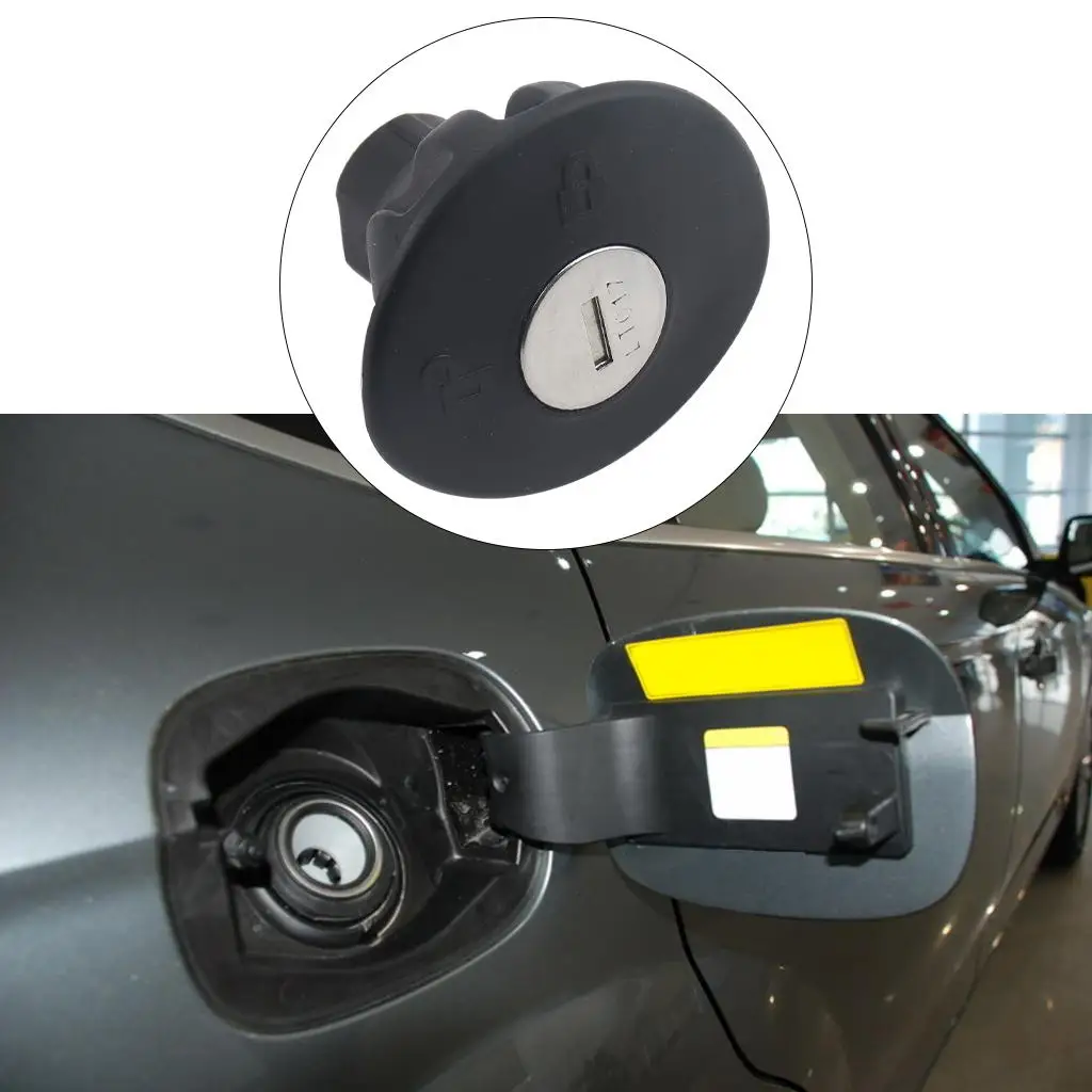 Locking Fuel Tank Caps with Keys Car Supplies Fuel Filler Plug   8U5Z9C268B
