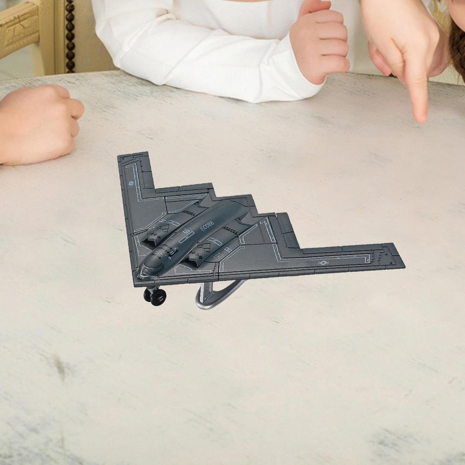 1/72 Fighter Model 3D Puzzle DIY Assemble Simulation Collectible Plane Model Brain Teaser for Adults Girls Children Gifts