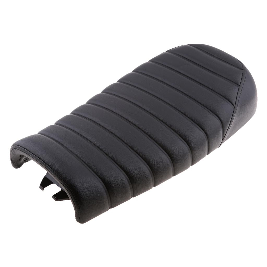 53cm Universal Motorcycle Cafe Racer Vintage Seat Cushion Flat Brat Seat Vintage Cushion Retro Seat Motorcycle Accessories