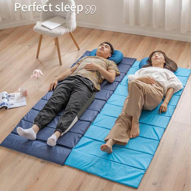 Colchoneta plegable para siesta, cama para descanso del almuerzo, Soporte  Reforzado, almohadilla para acampar, colchones a prueba de agua, muebles  para el hogar y la Oficina, 190cm - AliExpress