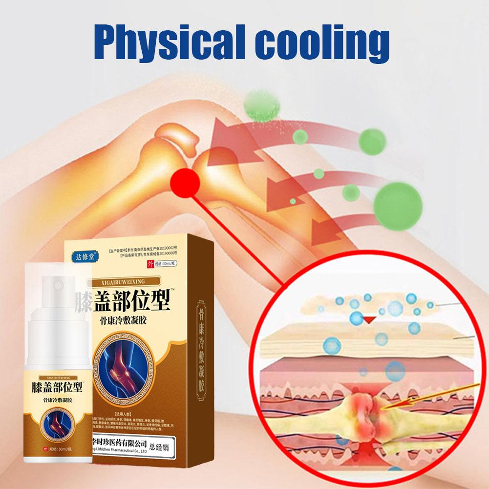 Best of Knee Joint Pain Relief Spray Cold Compress Lumber Spine Muscle 30ml Care Treatment Pain Spray Health Arthritis Ache K5K1 Reviews & Tips