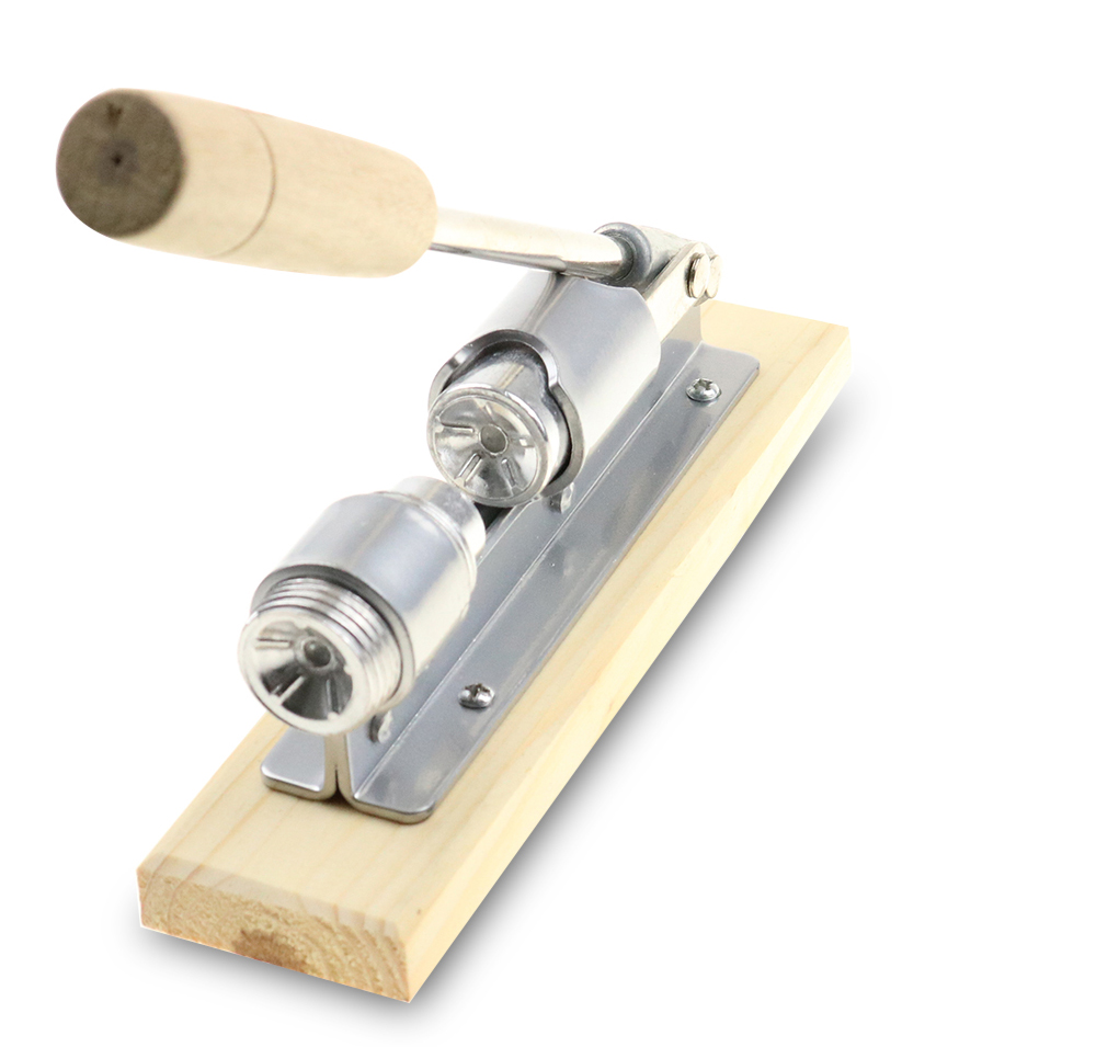 Casse-noix Manuel Pour Châtaignes Et Noix - En Acier Inox - Design Ergonomique - Cuisine, Camping