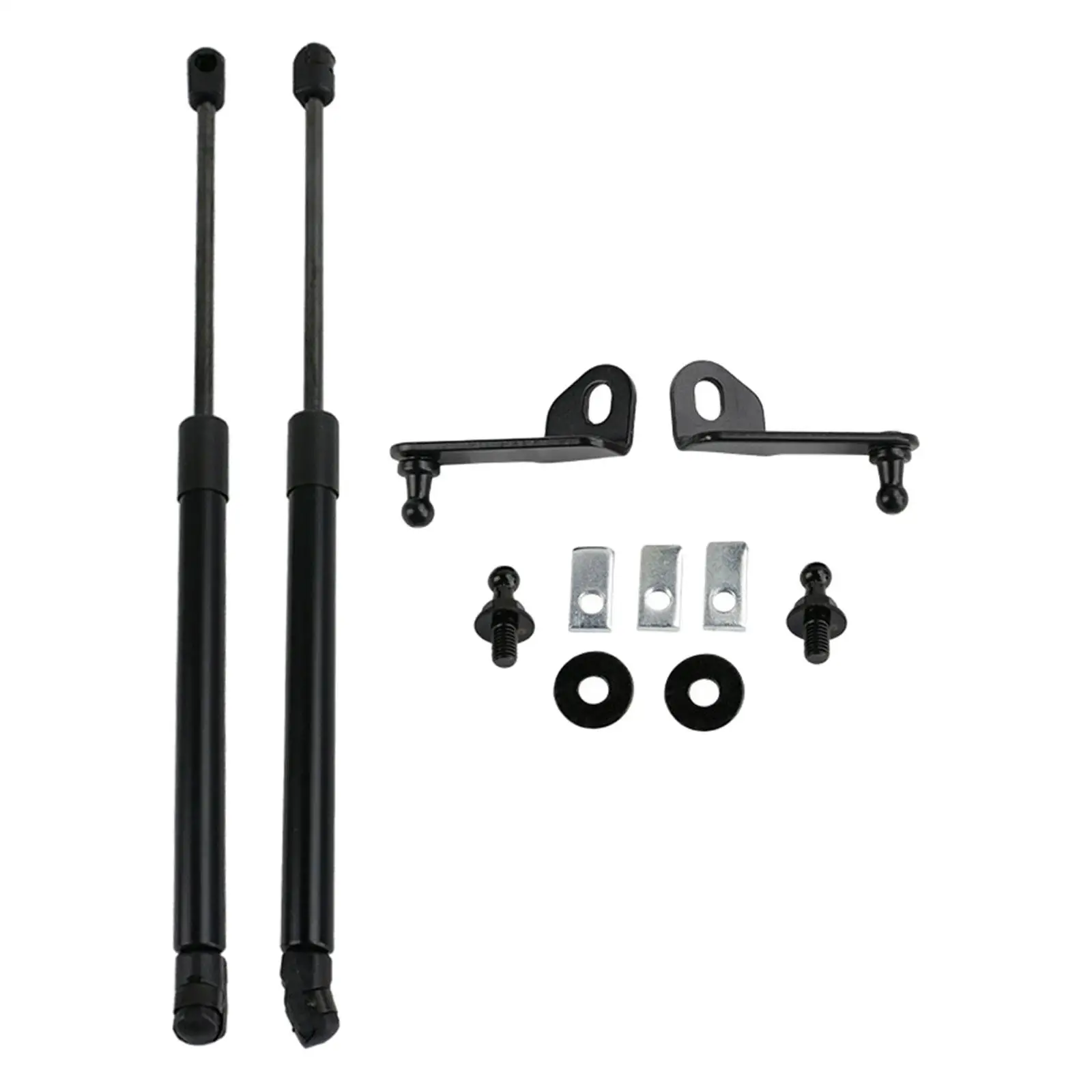 Soft Top Lift Support Struts Gas Springs Black Soft Top Assist Strut System Metal for Ford Bronco Easy Installation Replace