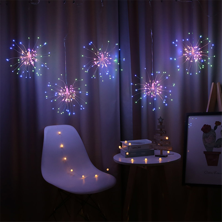 LED Christmas Fireworks Fairy String Lights, Wedding