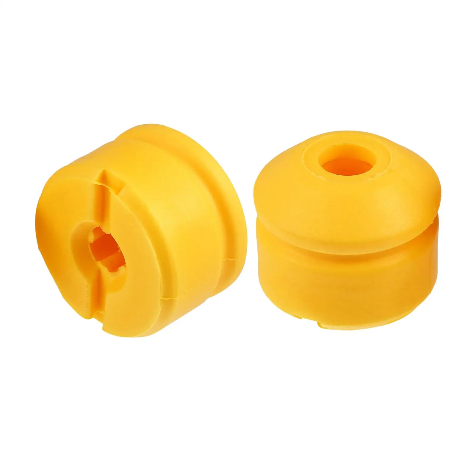 2 Pieces Bump Stop Front Jounce 52089347AA Buffer Block Shock Absorber Rubber Accessories for Commander Grand Cherokee Yellow