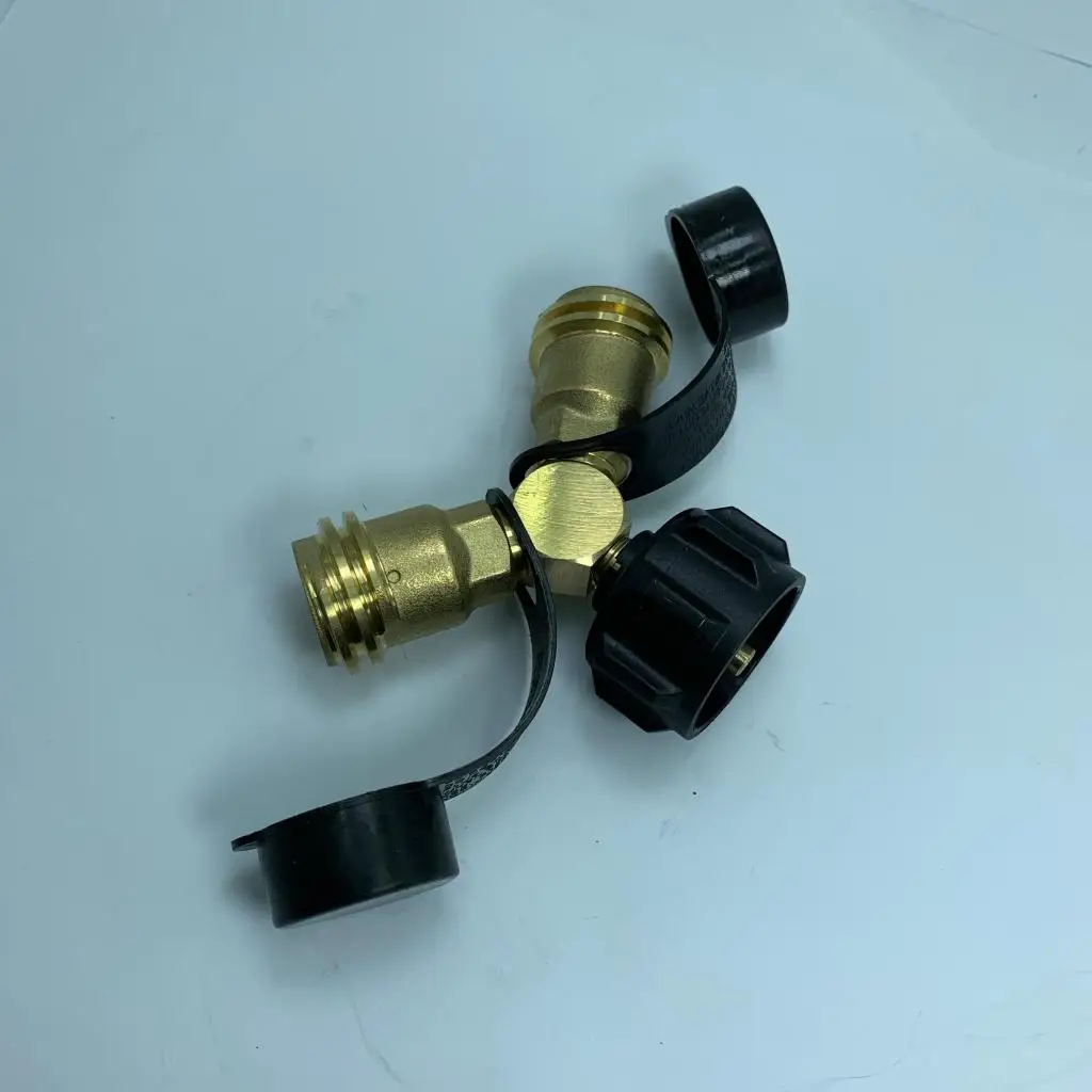  Adapter QCC  Splitter  Gas Splitter Tee Gas Adapter Grill Connector