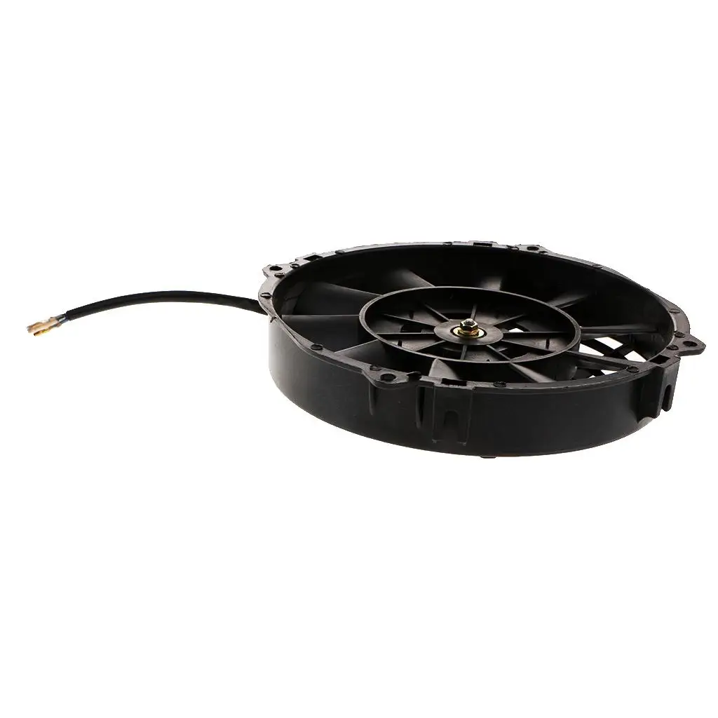 8 Inch 12 V 80W Cooling Fan Universal for Vehicles, Double Ball Bearing Motors