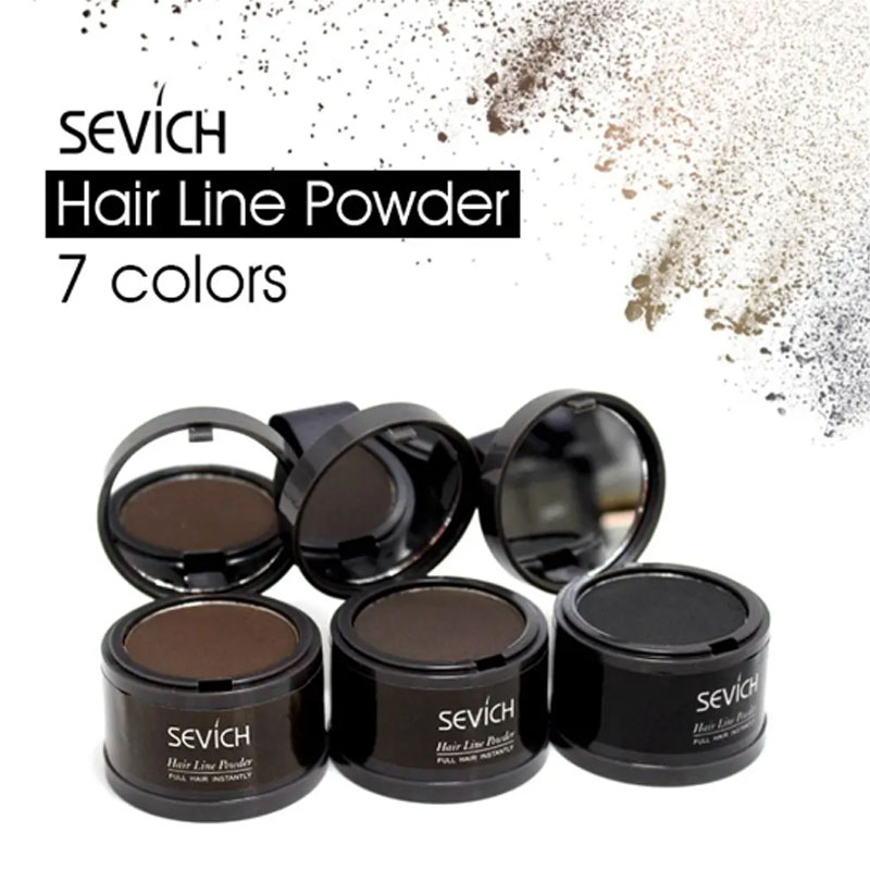 Best of Sevich Hairline Repair Filling Powder With Puff Sevich Fluffy Thin Powder Pang Line Shadow Powder Forehead Hair Makeup Concealer Reviews & Tips