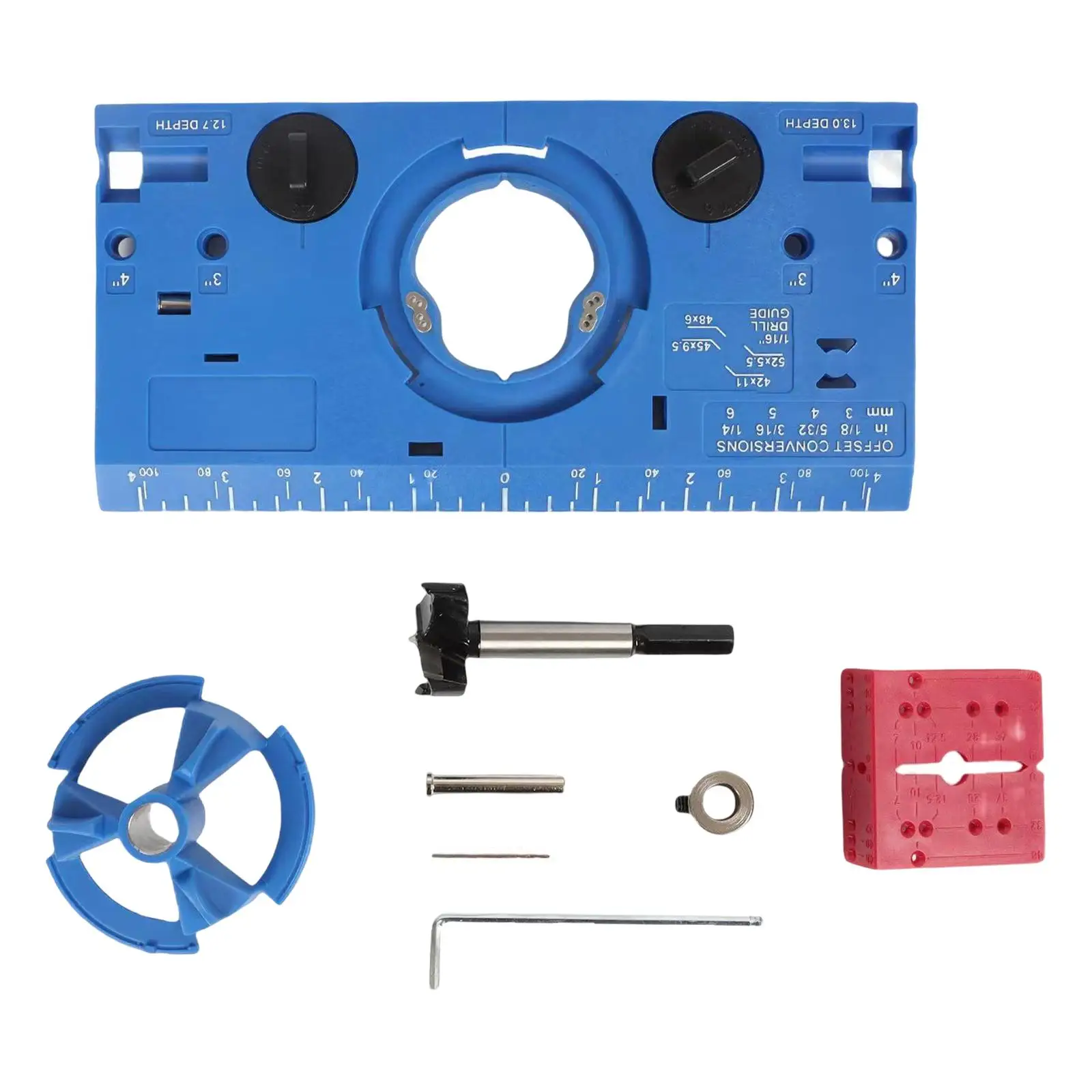 35mm Hinge Boring Jig Door Hinges Inset Punch 35mm Hinge Jig for Furniture Drawer