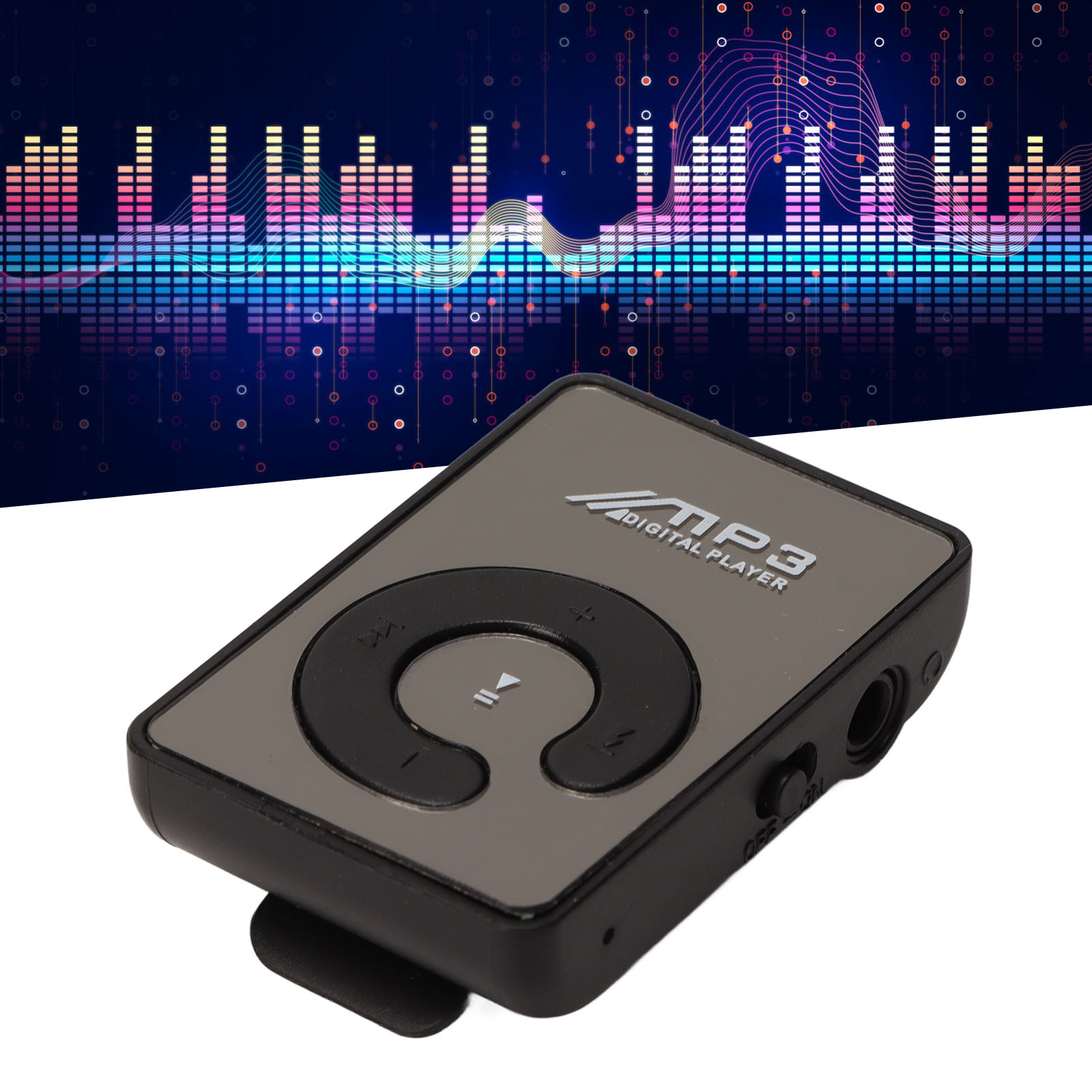 Title 4, Back Clip Player Portable Lightweight Mini MP3 ...