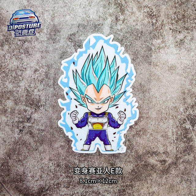 Vegeta SSJ Blue Evolution Sticker Decal Vinyl For Car, Truck