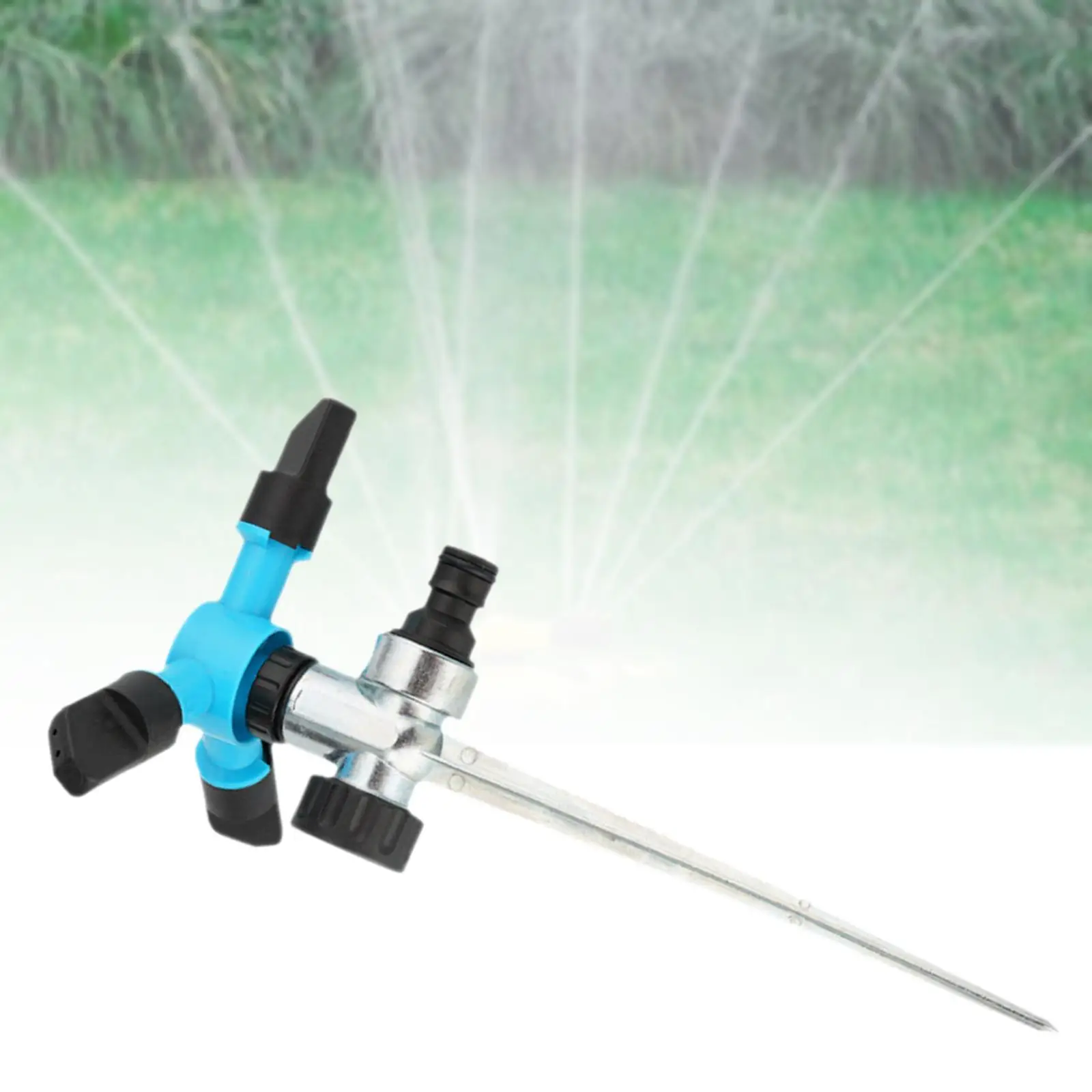 360 Irrigation Sprinkler Rotating Metal for Fields Square Cooling Courtyard