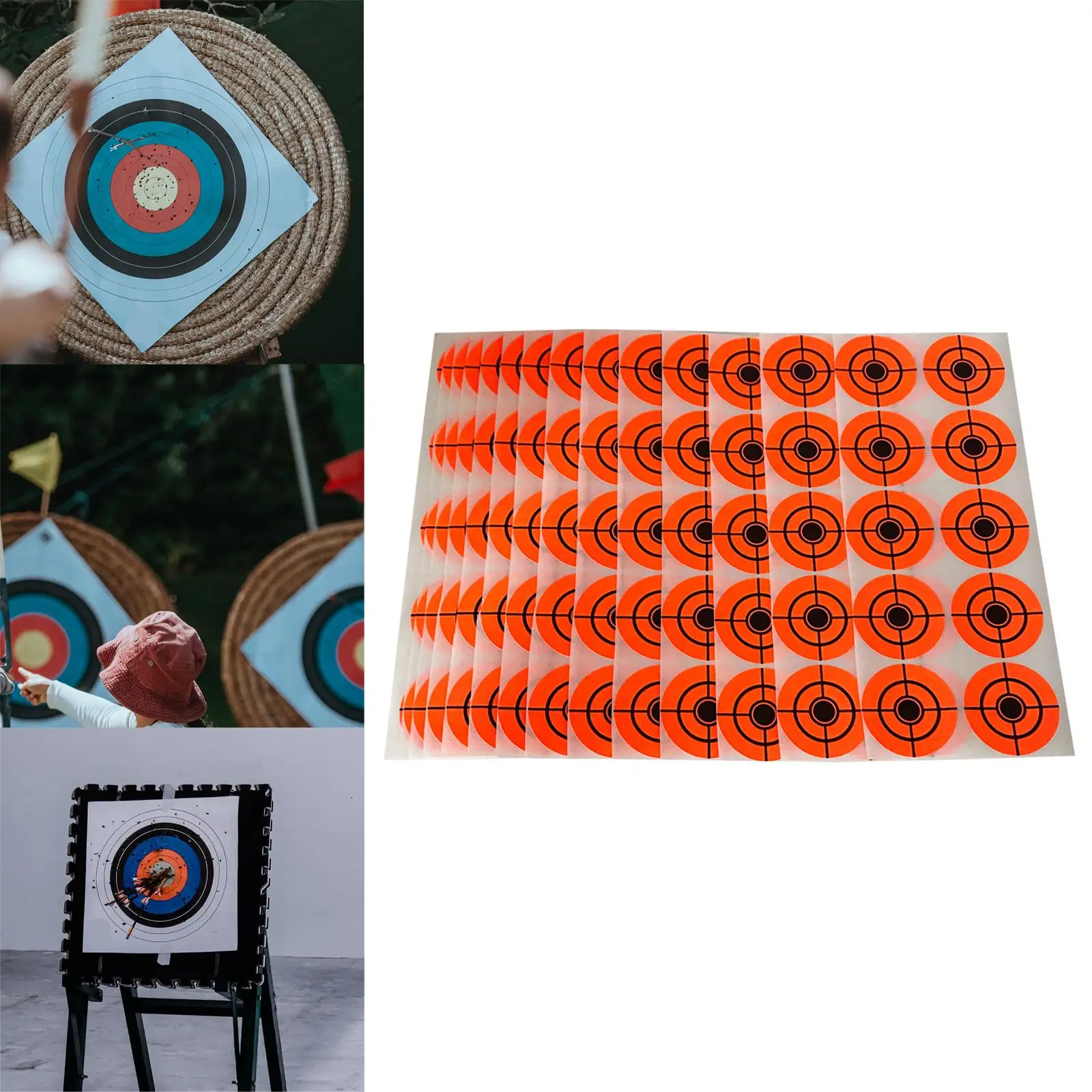 Self Adhesive Target Stickers Shooting Exercise 1.57in Accessories Training