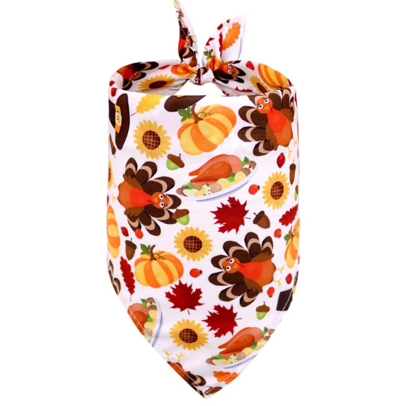 Title 10, Dog Cat Neckerchief Collar Scarf Saliva Towel P...