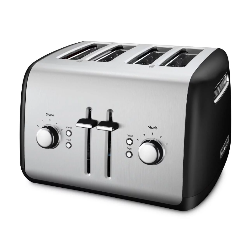 Title 1, 4-Scheiben-Toaster mit manuellem Hochhubhebel –...