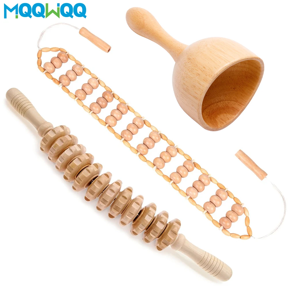 Best of Wood Therapy Massage Tools Wooden Lymphatic Drainage Massager Body Sculpting, Maderoterapia Colombiana, Anti Cellulite, Muscle Pain Reviews & Tips