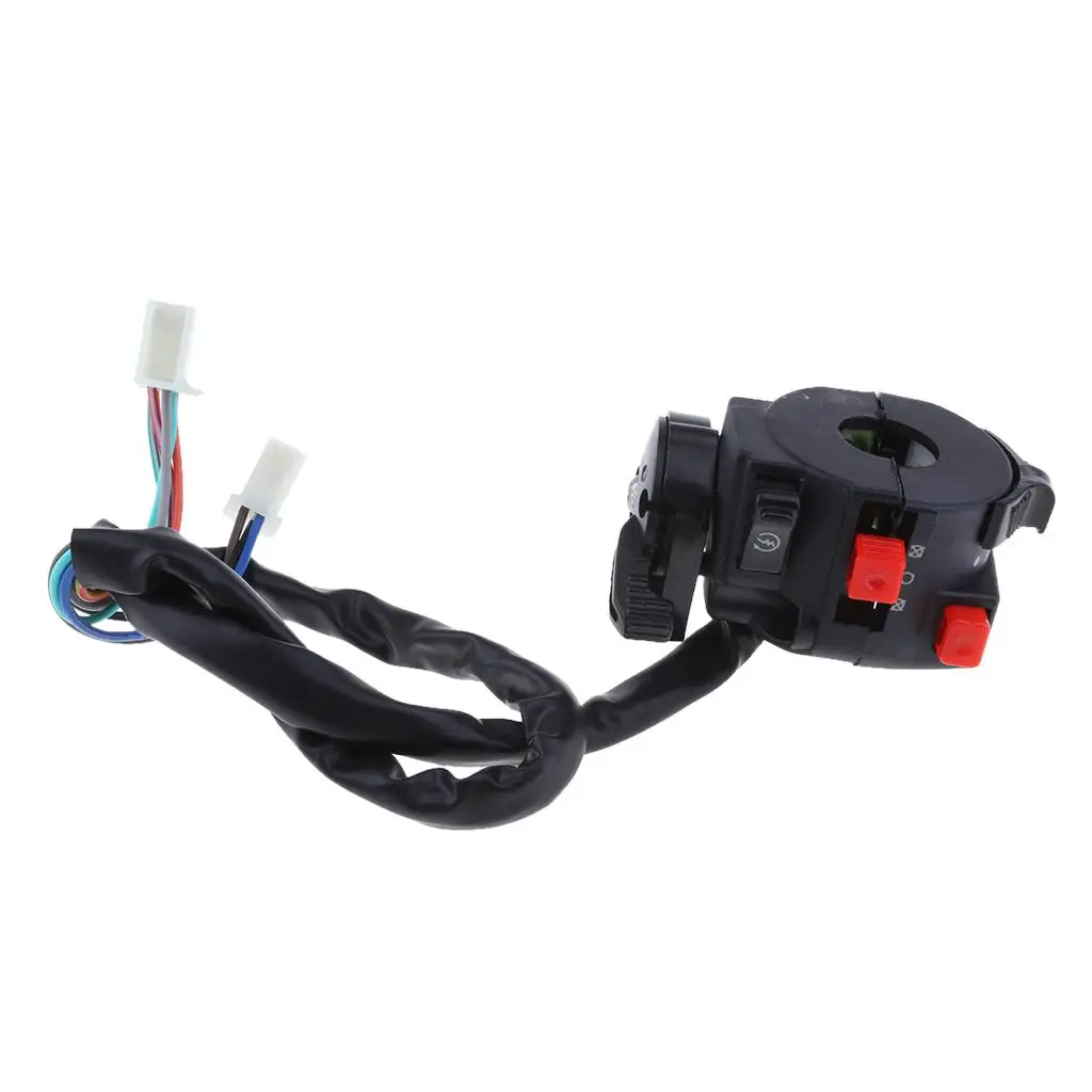 Universal Motorcycle Switch Lights on off High Low Indicator Horn Switch