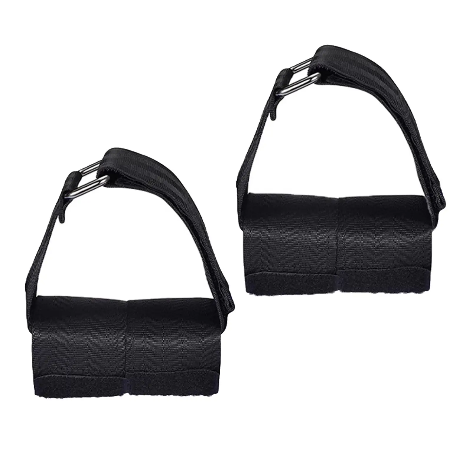 2Pcs Adjustable Weight Dumbbell Ankle Straps Lightweight Nylon Leg Kickbacks for