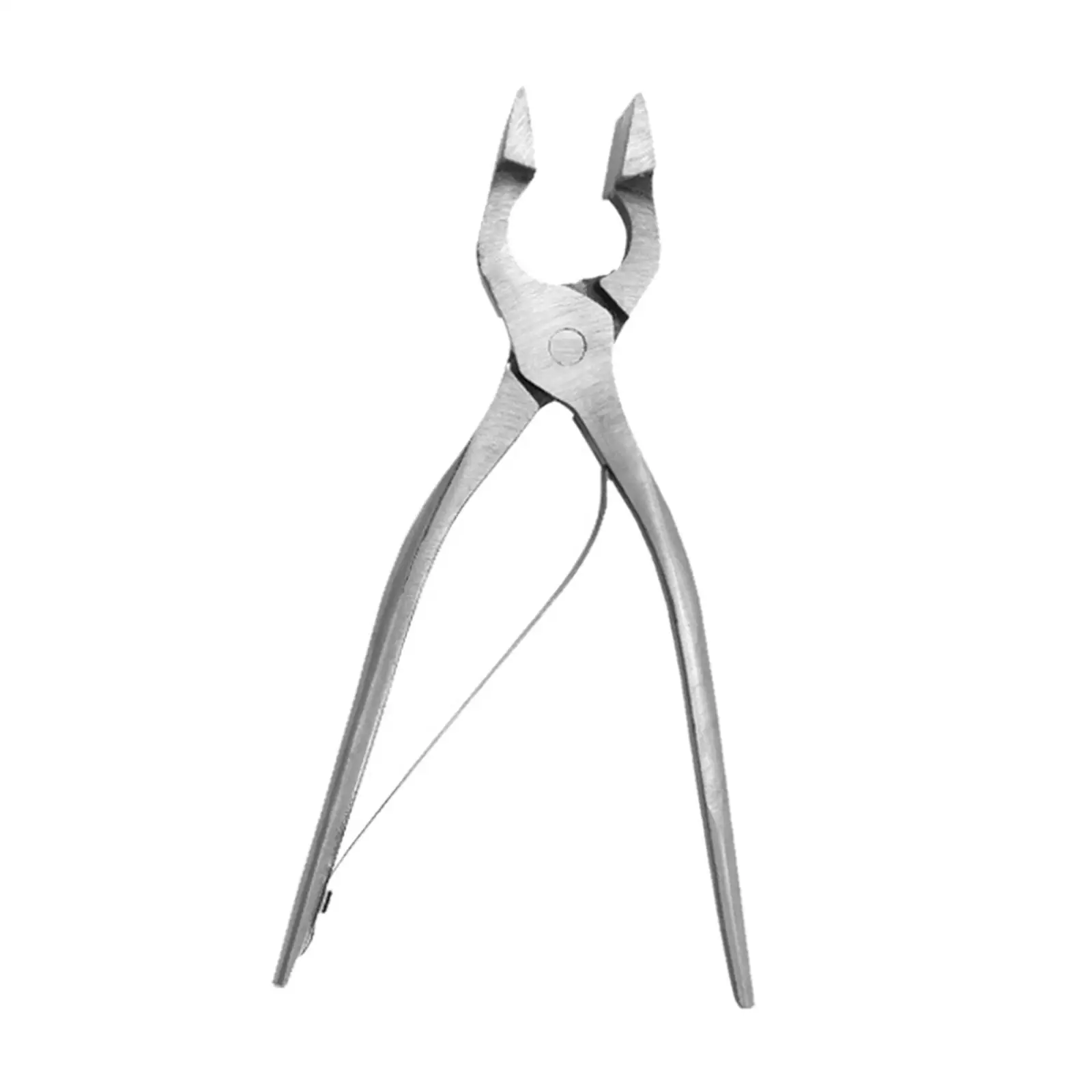 Leather Clamp Plier Leathercraft Edge Clamp Steel Bend Head Adjustment Press Flatten Pliers Clamp Cutting Side Snips Flat Pliers